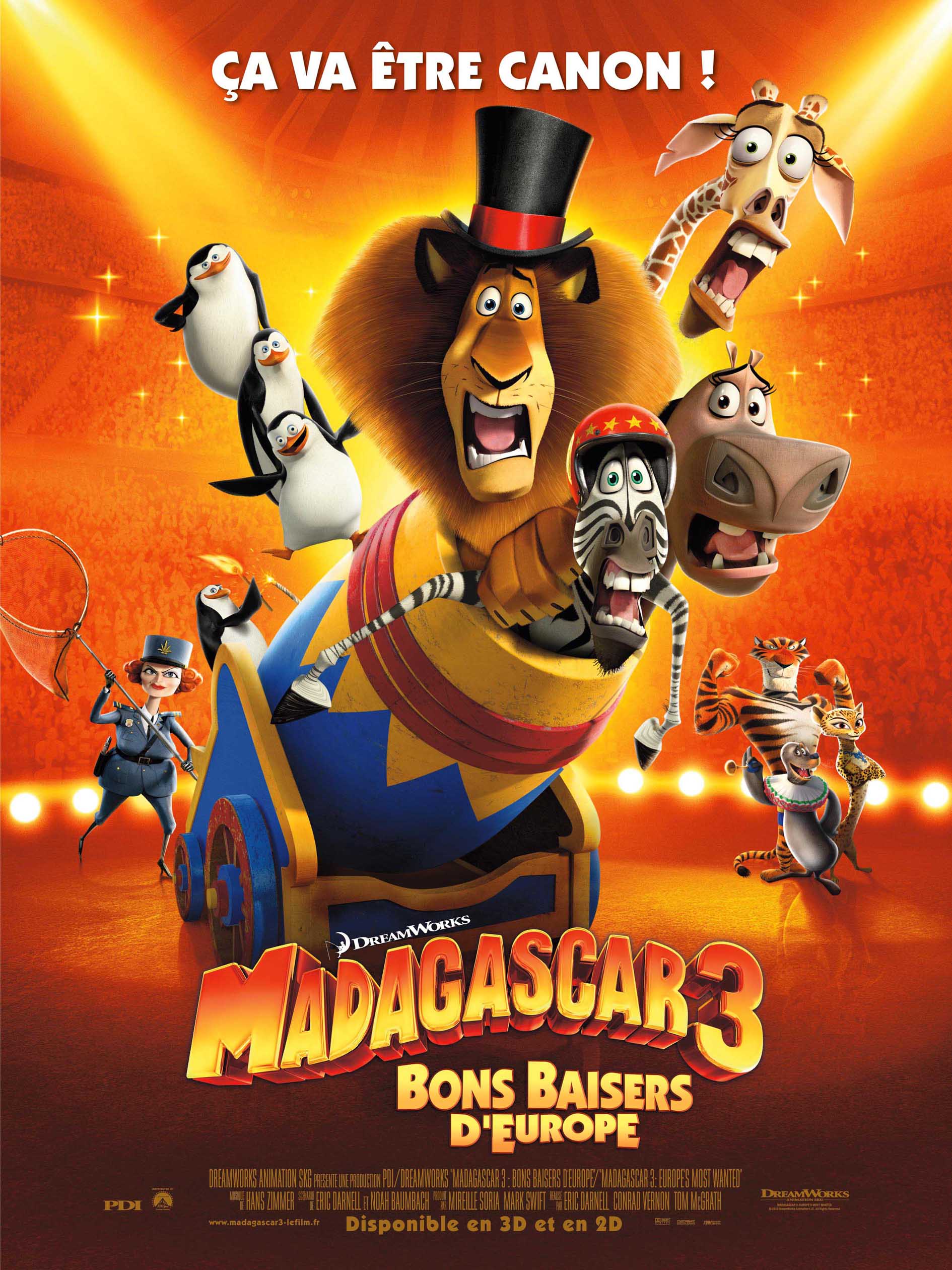 Madagascar 3 : Bons Baisers d’Europe