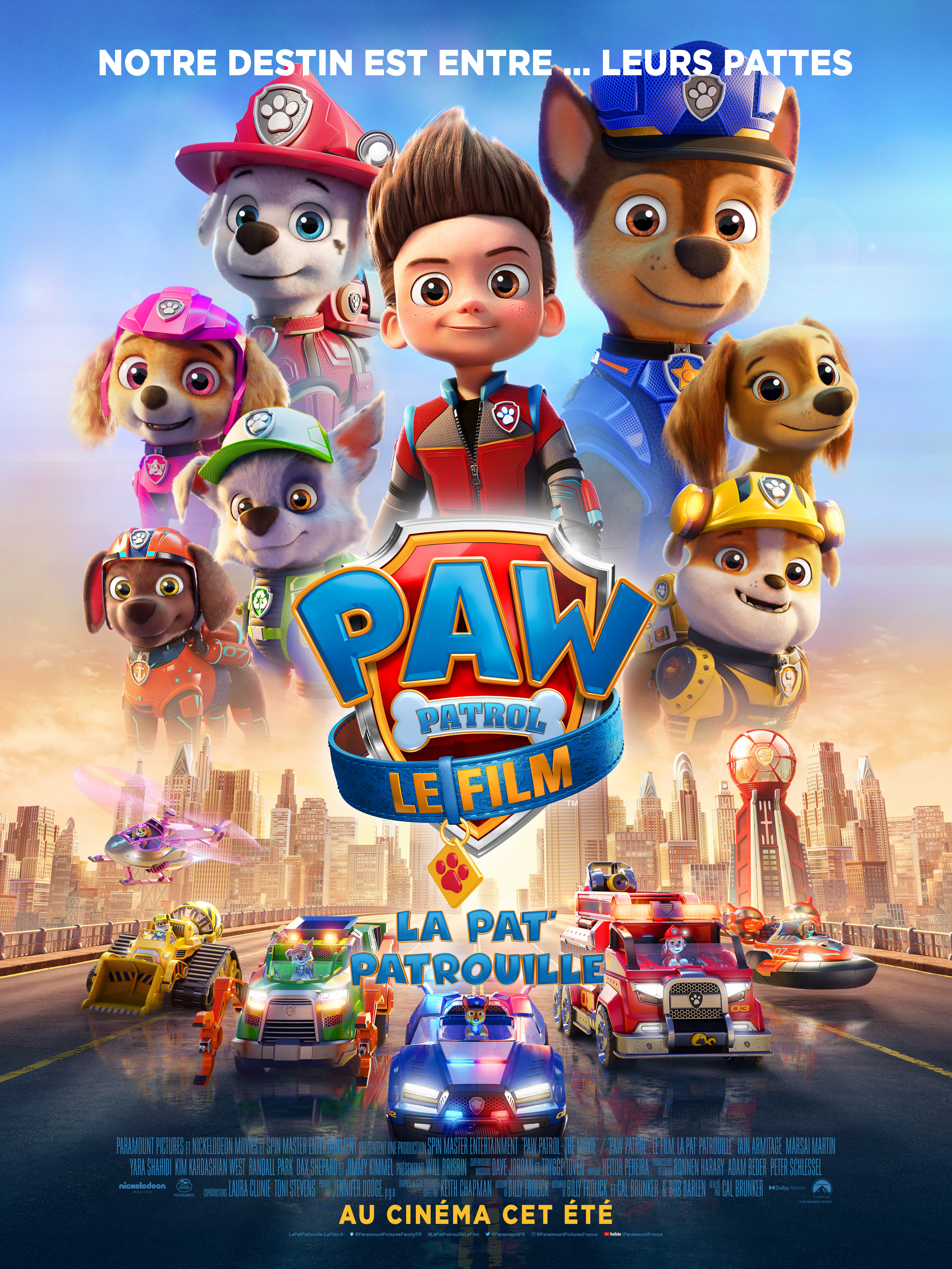 Pat' Patrouille : La Super Patrouille le film voiture avec Ruben, Commandez facilement en ligne